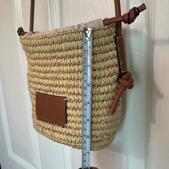 H&M Tan and Brown Woven Crossbody Bag - Picture 3 of 6